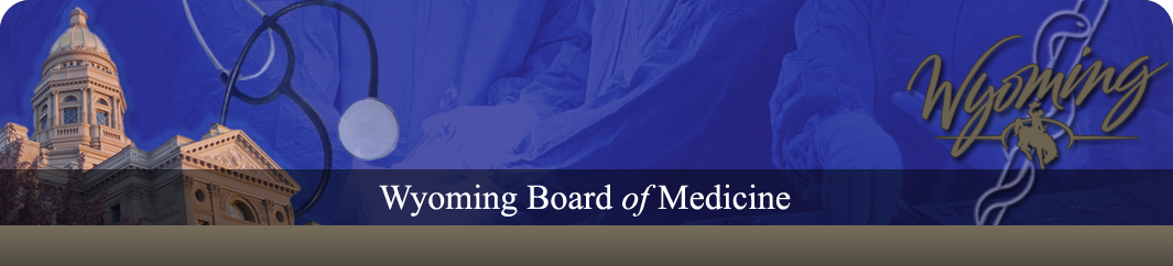 Wyoming Board of Medicine Logo